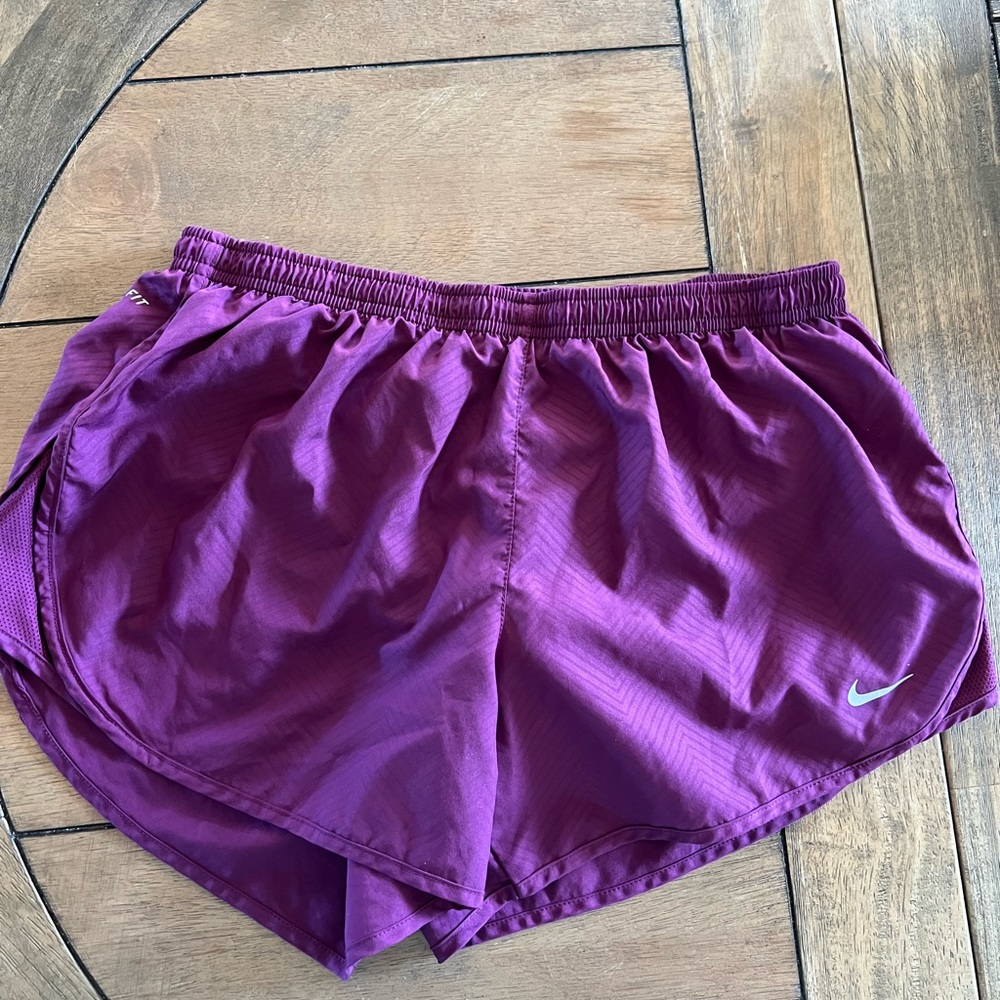 Nike Dri-fit Athletic shorts, purple- Size medium